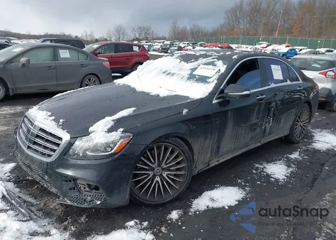 2019 Mercedes-Benz S 450 z USA, uszkodzony, nr VIN WDDUG6GB9KA473664
